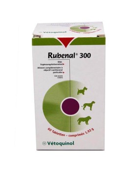 Vetoquinol Rubenal 300 MG 60 Tablets